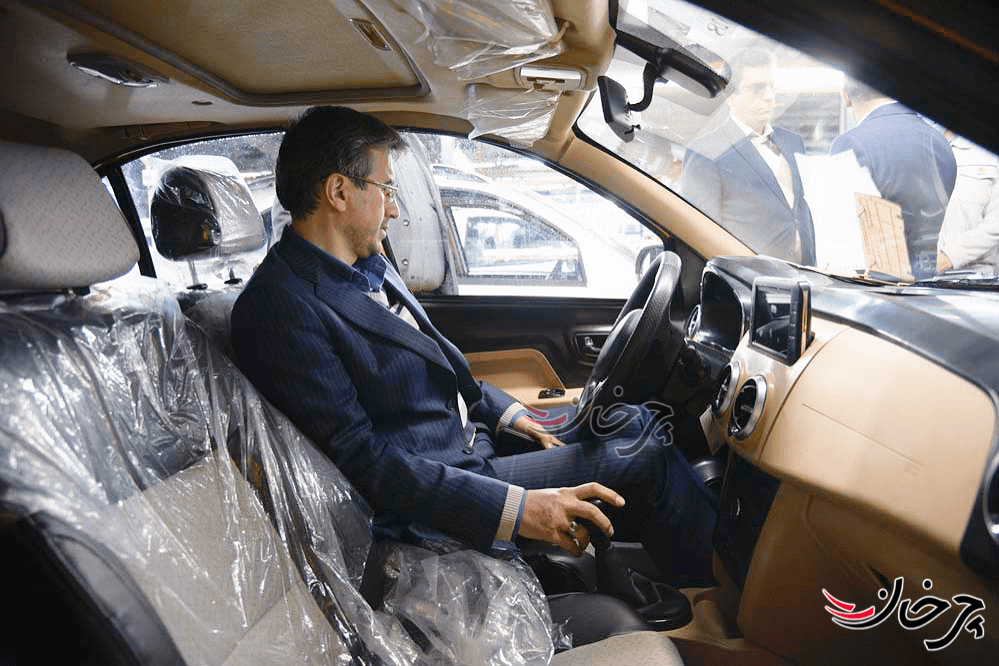 رئیس سازمان ایدرو از خودرو جدید سایپا اطلس بازدید کرد