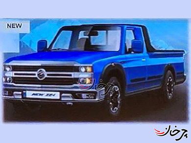 نسخه جدید و فیس‌لیفت وانت نیسان (زامیاد Z24) معرفی می‌شود!