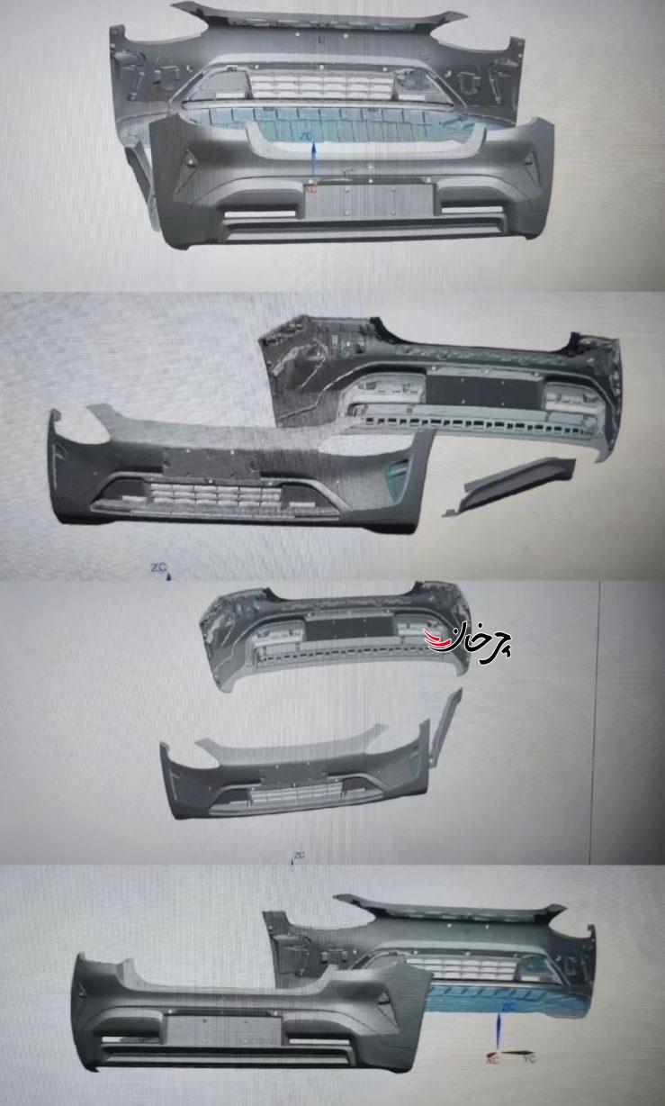 آشکار شدن بخشی از طراحی ظاهری خودروی شیائومی