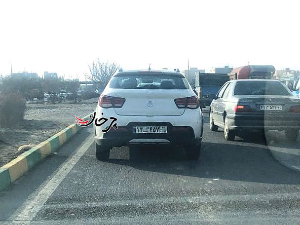 سایپا آریا با پیشرانه 2 لیتری GDI در حال تست دیده شد