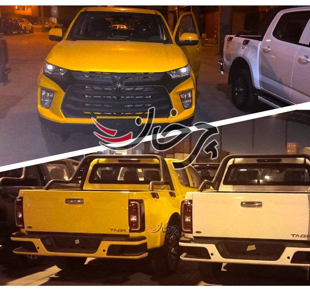 تصاویر جدید و اطلاعات اولیه از پیکاپ کینگ لینگ تاگا H پادرا دیزل منتشر شد