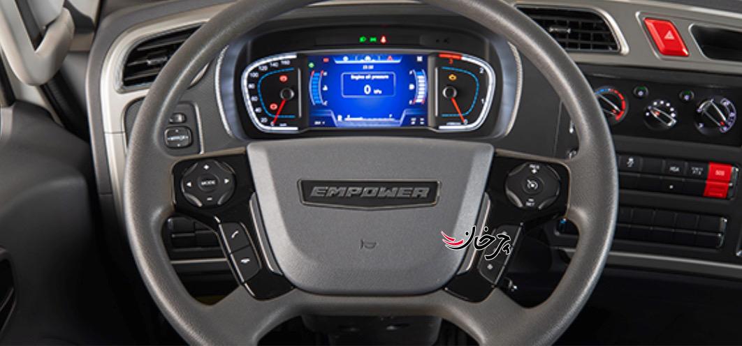 نگاهی ویدئویی به مشخصات کامیون امپاور EMPOWER BD300 بهمن دیزل