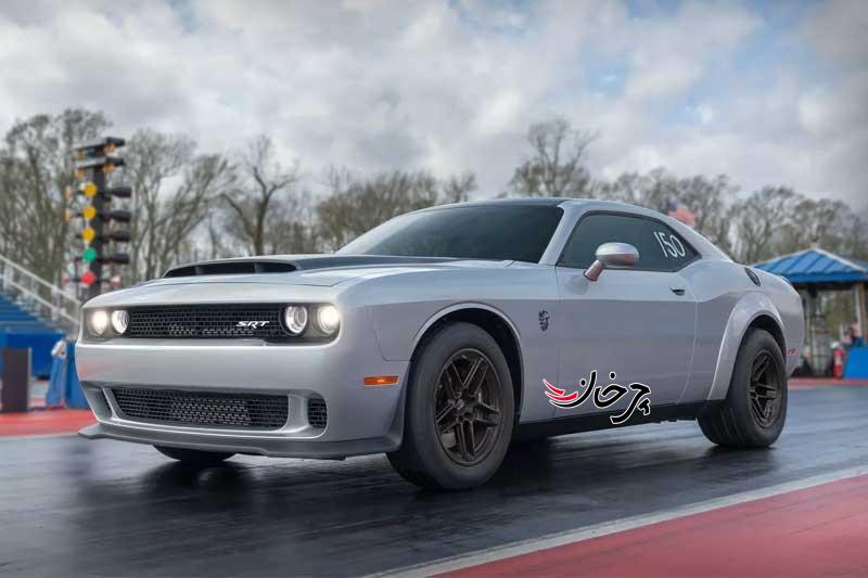 دوج چلنجر دیمن 170 | 1025 اسب بخار قدرت، شتاب 1.66 ثانیه و مشخصات کامل