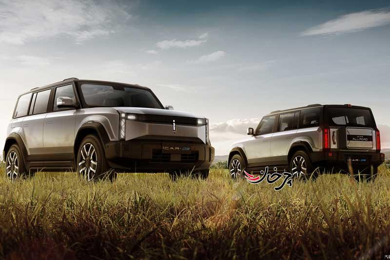 برند جدید iCar چری برای محصولات برقی با دو مدل چشمگیر معرفی شد