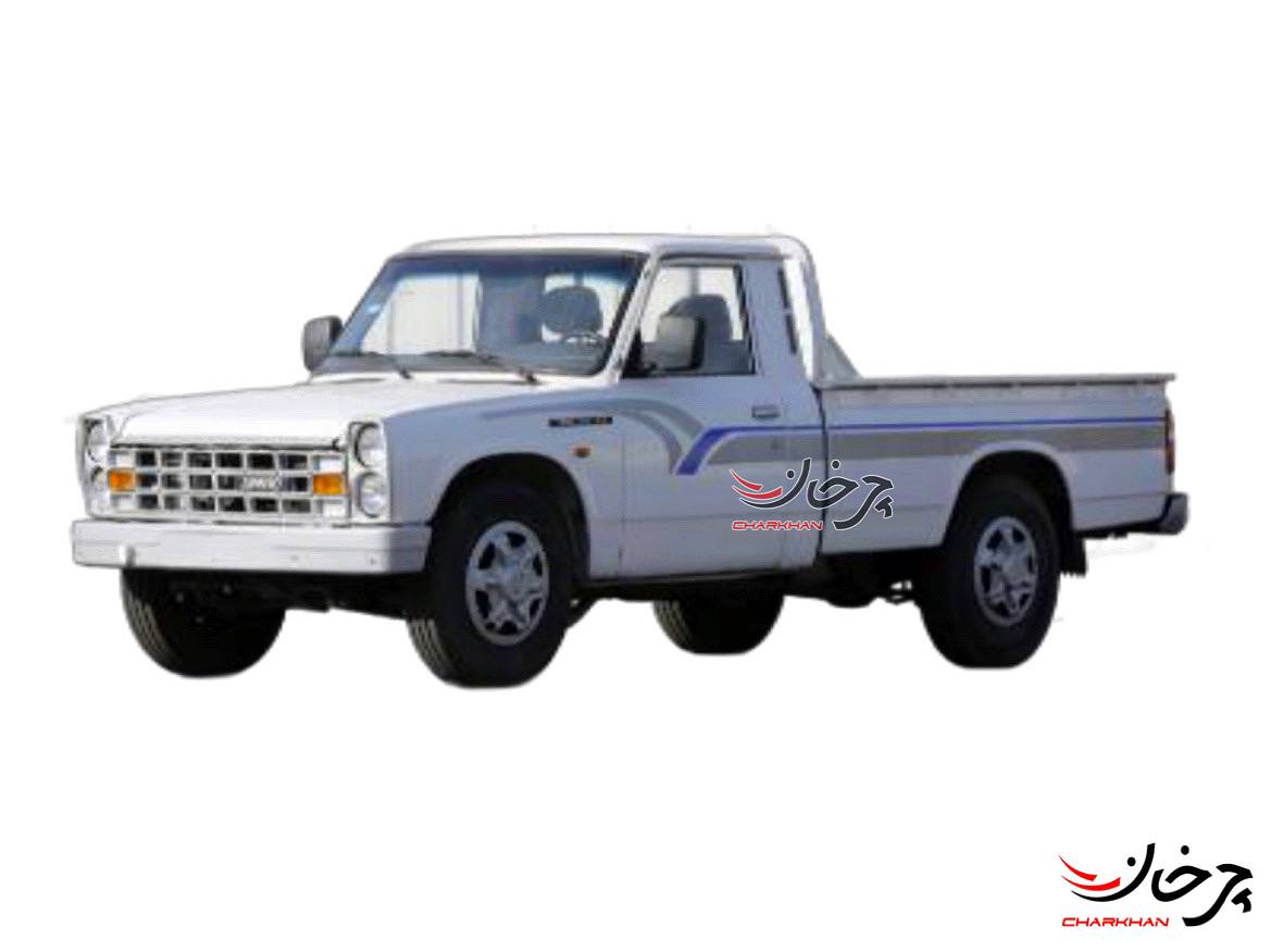 صادرات وانت نیسان زامیاد اکستندد کب با فرمان راست به آفریقا وانت نیسان زامیاد اکستندد کب - ZAMYAD Z24 EXTENDED CAB