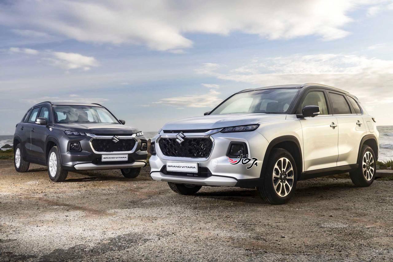 سوزوکی گرند ویتارا جدید - SUZUKI GRAND VITARA HYBRID خودرو وارداتی جدید بازار ایران