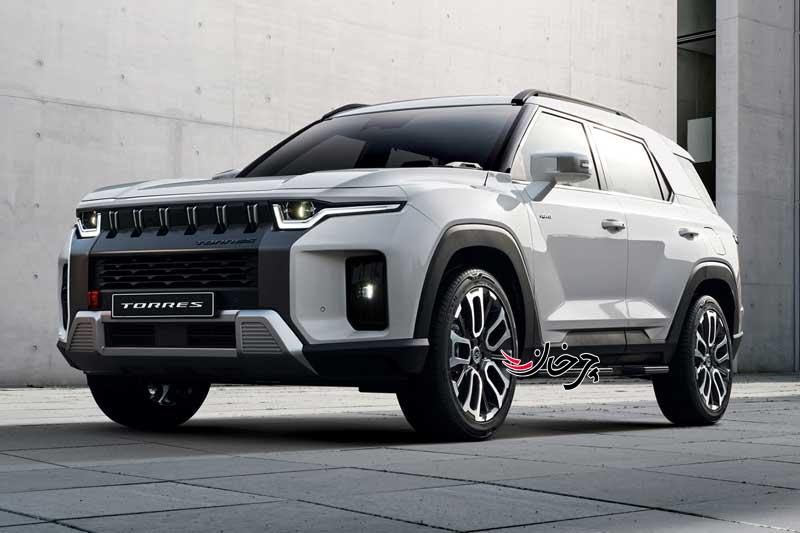 بررسی شاسی‌بلند کره‌ای جدید سانگ یانگ تورس Ssangyong Torres در راه بازار ایران