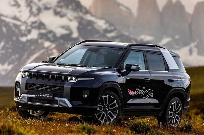 بررسی شاسی‌بلند کره‌ای جدید سانگ یانگ تورس Ssangyong Torres در راه بازار ایران