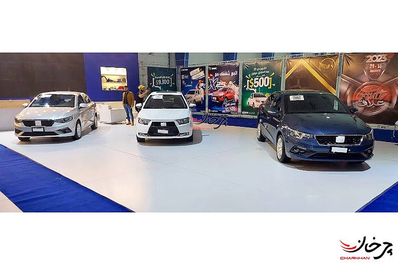 تارا و دنا پلاس در نمایشگاه خودرو بغداد عراق IKCO TARA، DENA PLUS IN BAGHDAD IRAQ AUTO SHOW
