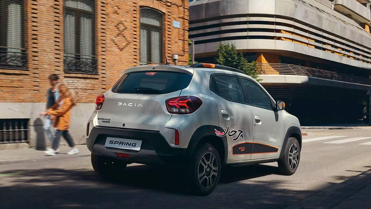 نمونه های تستی و آزمایشی رنو داچیا اسپرینگ - renault dacia spring وارد ایران شد