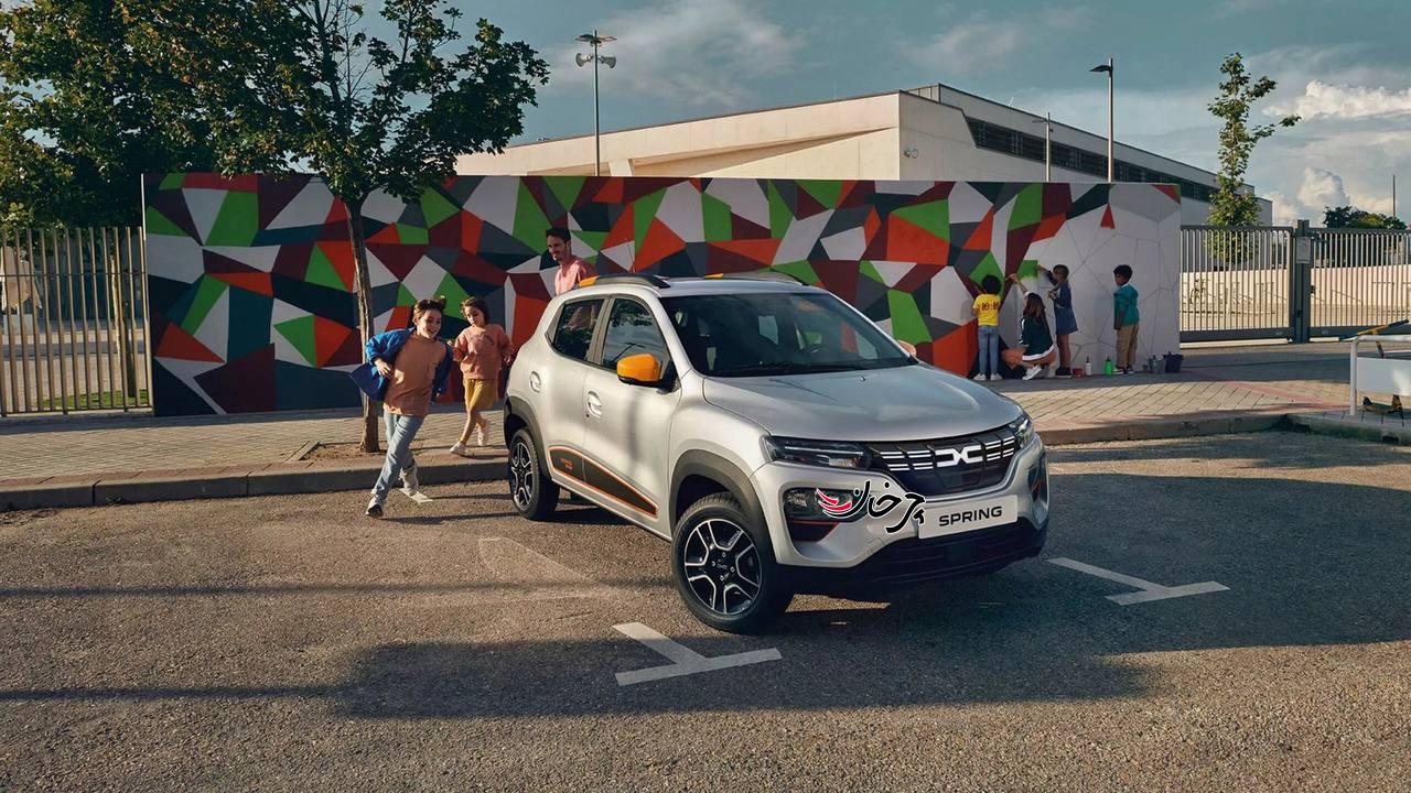 نمونه های تستی و آزمایشی رنو داچیا اسپرینگ - renault dacia spring وارد ایران شد