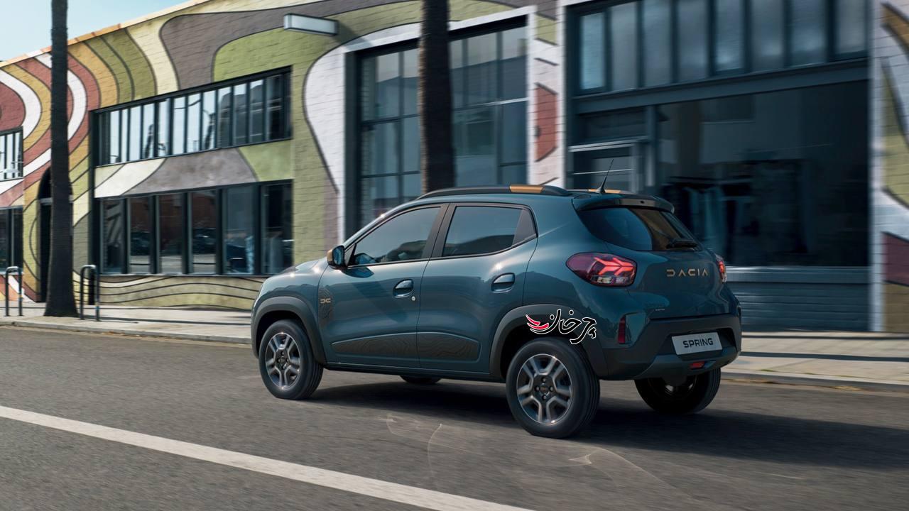 نمونه های تستی و آزمایشی رنو داچیا اسپرینگ - renault dacia spring وارد ایران شد