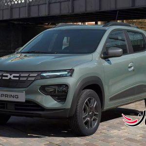 نمونه های تستی و آزمایشی رنو داچیا اسپرینگ - renault dacia spring وارد ایران شد
