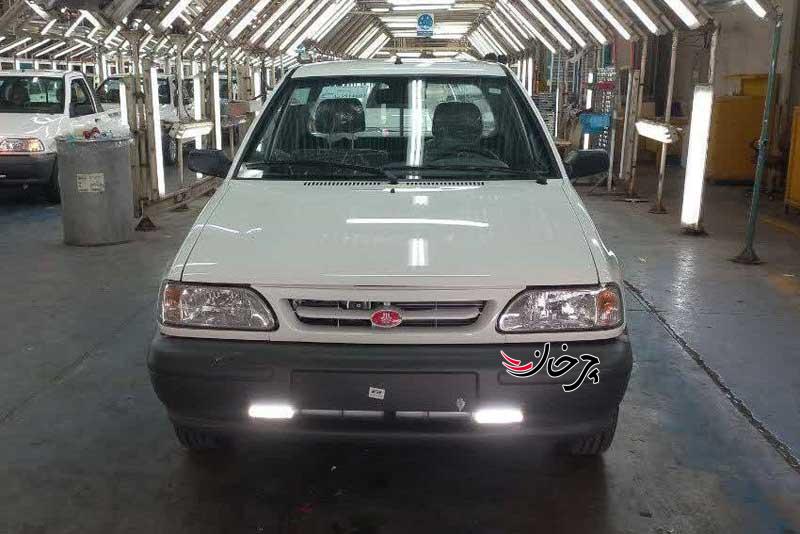 پراید وانت 151 هم به دی‌لایت مجهز شد!