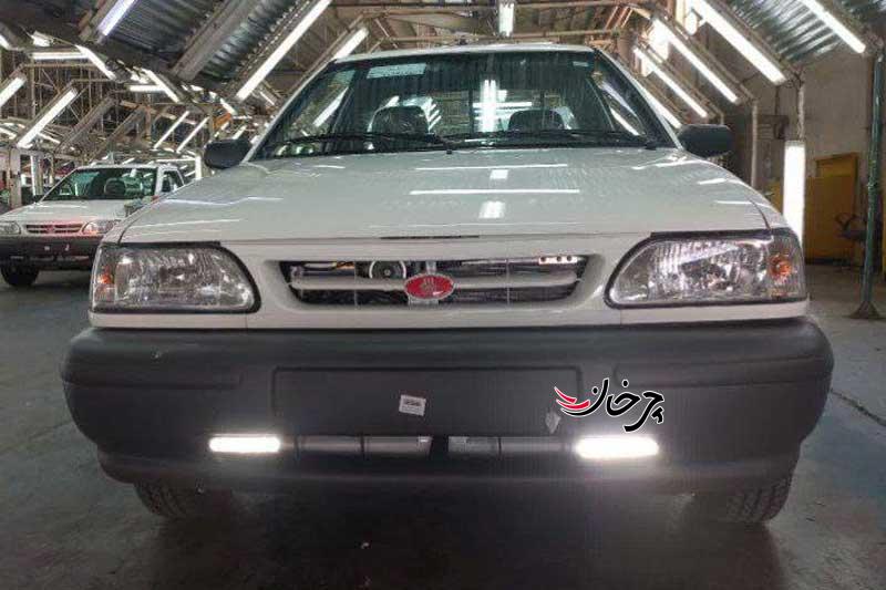 پراید وانت 151 هم به دی‌لایت مجهز شد!