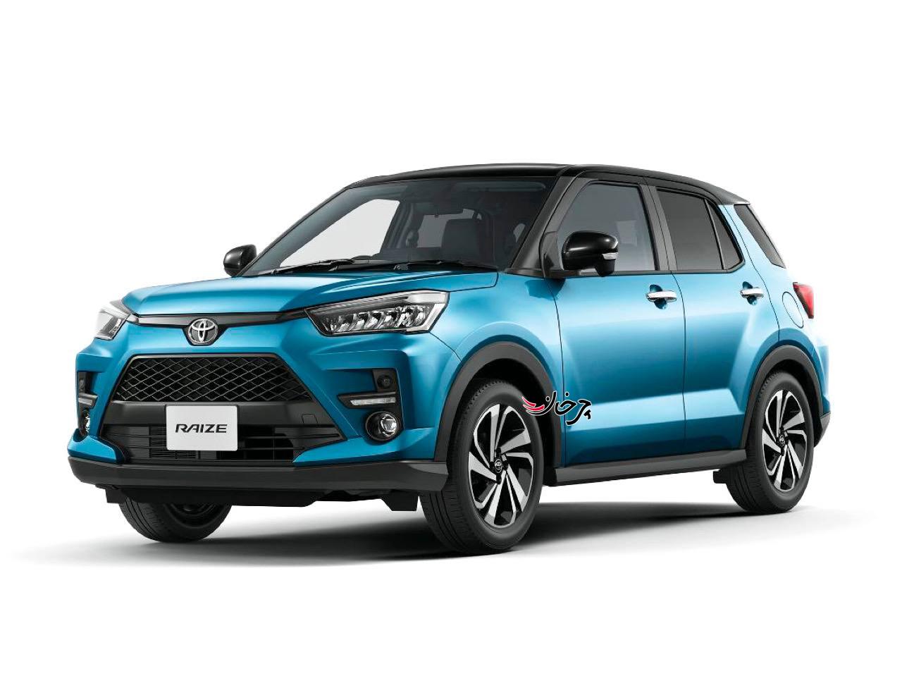تویوتا رایز - TOYOTA RAIZE خودرو وارداتی جدید بازار ایران