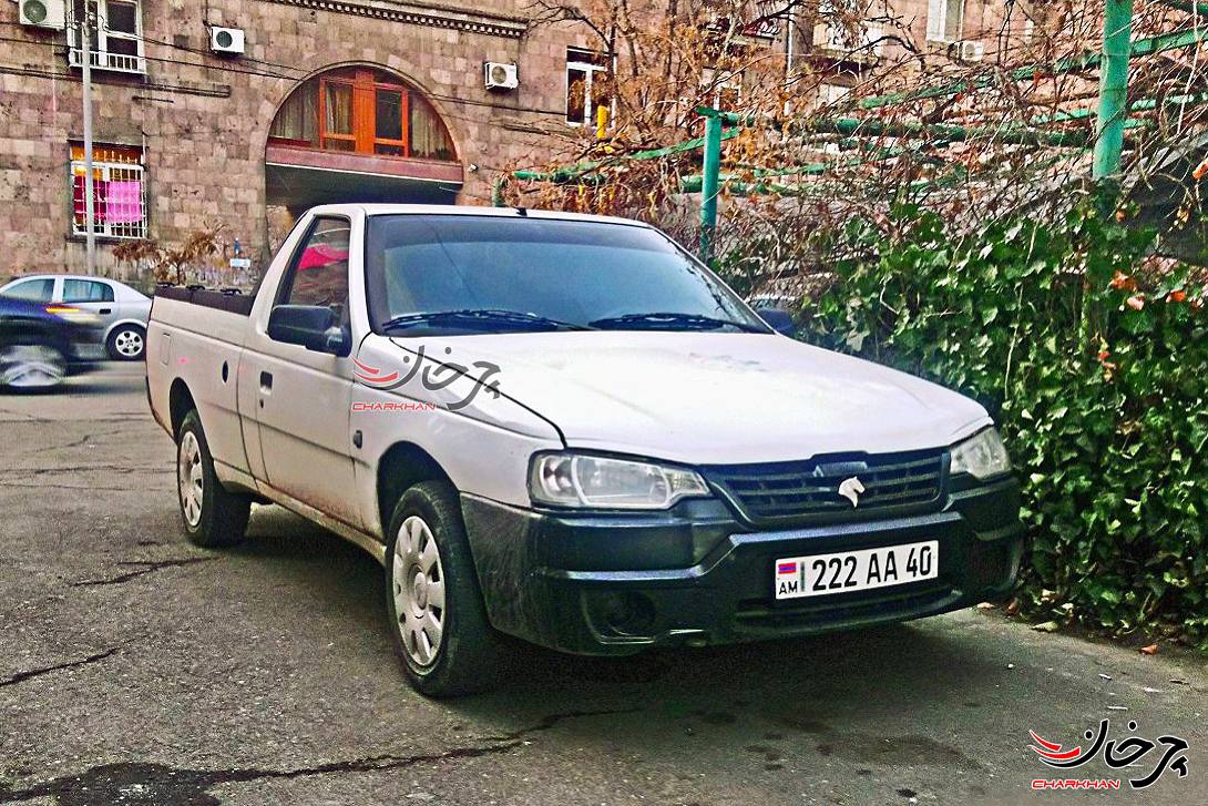 وانت ایران خودرو آریسان 2 در ارمنستان - Iran Khodro Arisan 2 ֆուրգոն Հայաստանում صادرات وانت آریسان 2 ایران خودرو به ارمنستان