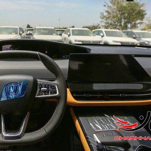 بازدید رییس سازمان استاندارد از چانگان یونی کی - CHANGAN UNI-K خودرو وارداتی جدید سایپا برای بازار ایران خودرو چانگان یونی کی UNI-K وارداتی سایپا در گمرک غرب تهران دیده شد