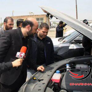 بازدید رییس سازمان استاندارد از چانگان یونی کی - CHANGAN UNI-K خودرو وارداتی جدید سایپا برای بازار ایران خودرو چانگان یونی کی UNI-K وارداتی سایپا در گمرک غرب تهران دیده شد