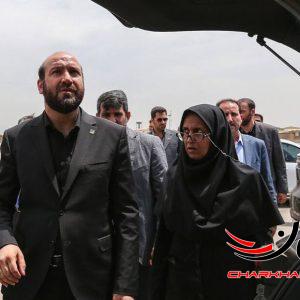 بازدید رییس سازمان استاندارد از چانگان یونی کی - CHANGAN UNI-K خودرو وارداتی جدید سایپا برای بازار ایران خودرو چانگان یونی کی UNI-K وارداتی سایپا در گمرک غرب تهران دیده شد