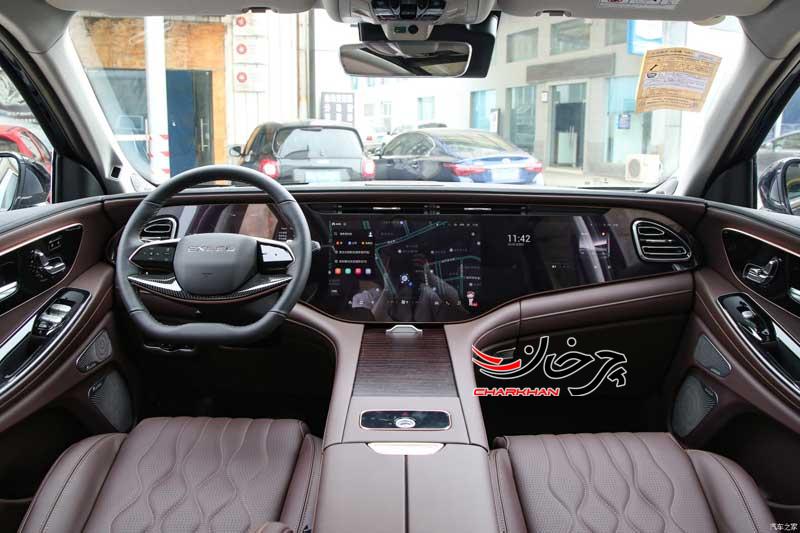بررسی ویژگیهای اکسید VX، شاسی بلند لوکس چری در راه بازار ایران اکسید VX