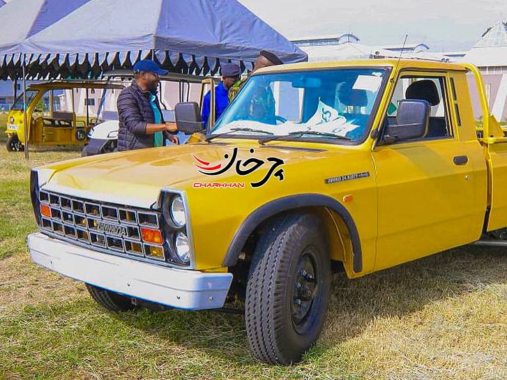 وانت نیسان زامیاد Z24 اکستندد کب فرمان راست در کیا قاره آفریقا دیده شد