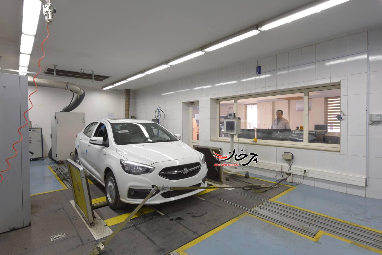 سایپا شاهین - SAIPA SHAHIN در تست