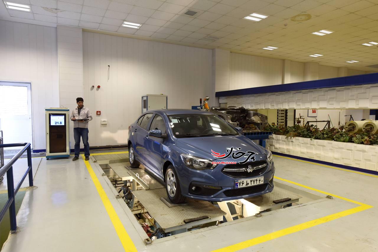 سایپا شاهین - SAIPA SHAHIN در تست