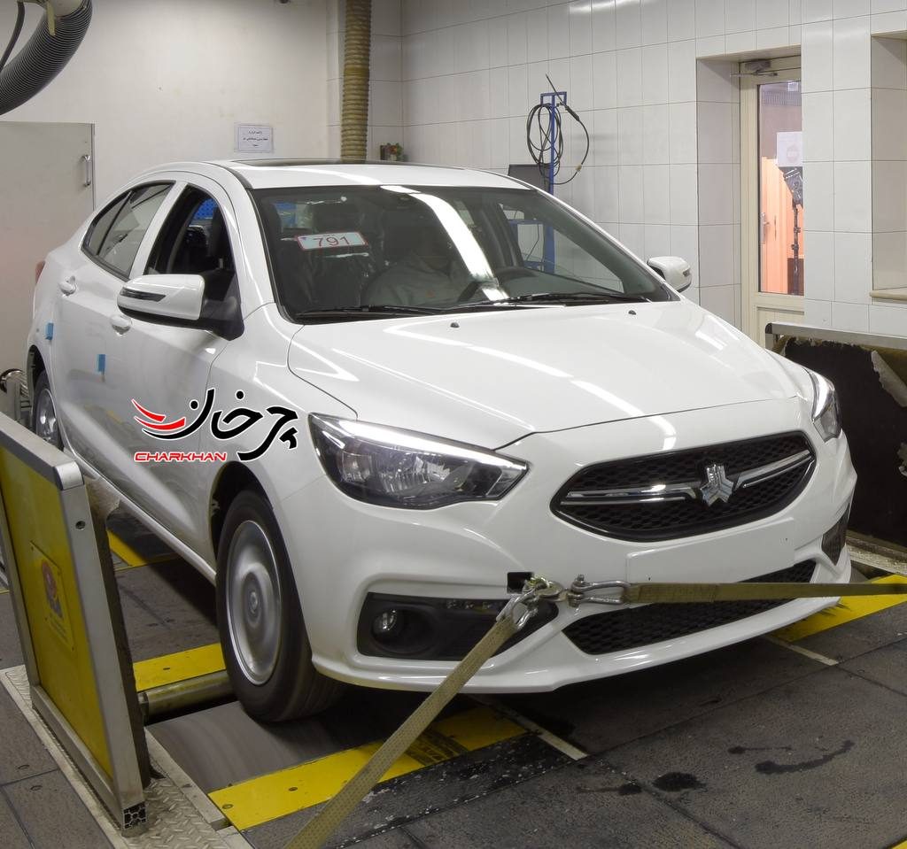 سایپا شاهین - SAIPA SHAHIN در تست