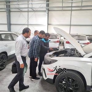 خودروهای وارداتی جتا ماموت خودرو در گمرک قزوین