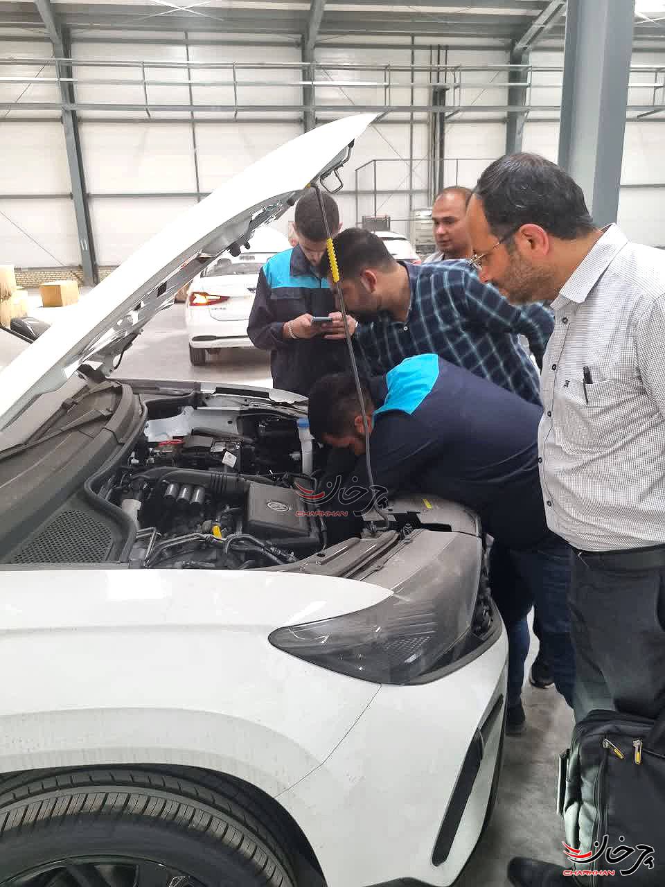 خودروهای وارداتی جتا ماموت خودرو در گمرک قزوین