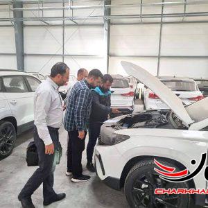 خودروهای وارداتی جتا ماموت خودرو در گمرک قزوین