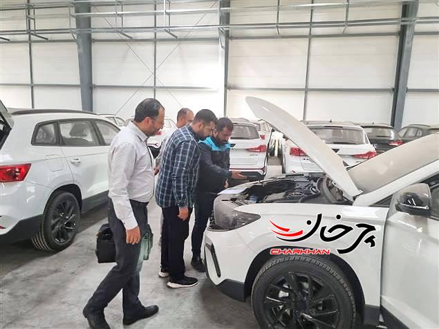 خودروهای وارداتی جتا ماموت خودرو در گمرک قزوین