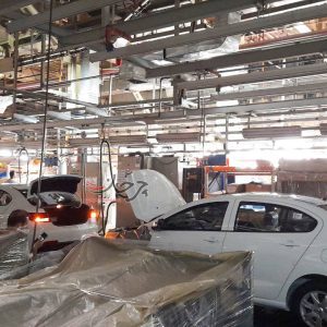 خط تولید سایپا شاهین - SAIPA SHAHIN