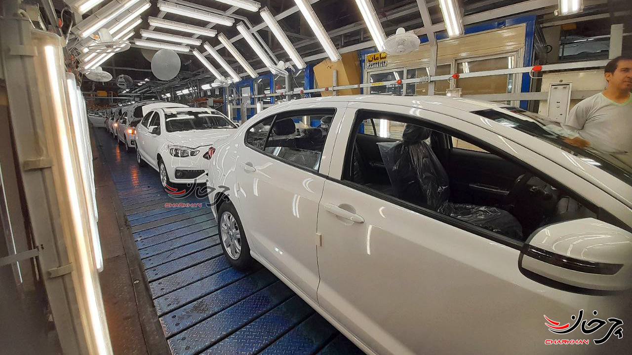 خط تولید سایپا شاهین - SAIPA SHAHIN