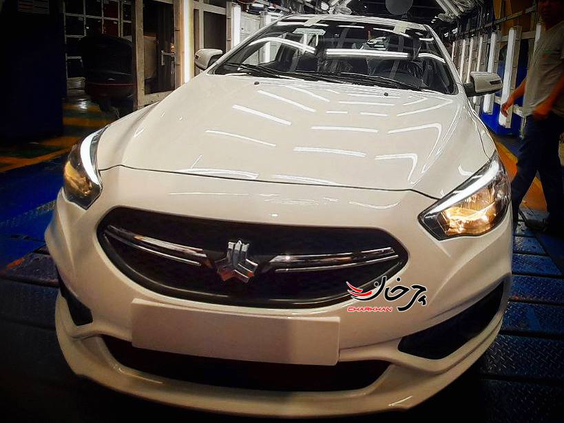 خط تولید سایپا شاهین - SAIPA SHAHIN