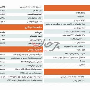 لاماری ایما هیبرید - LAMARI EAMA HEV - DONGFENG FORTHING T5 EVO HEV