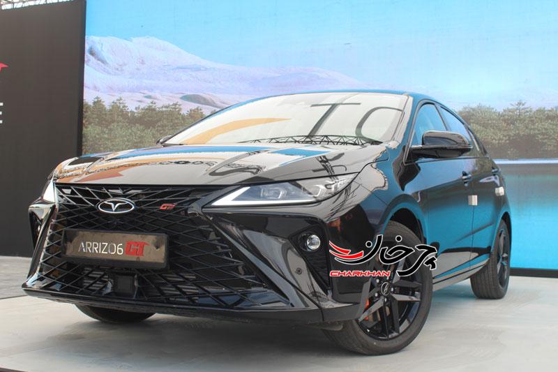 آریزو 6 GT با ظاهری جذاب و امکاناتی مدرن در نمایشگاه خودرو اصفهان رونمایی شد