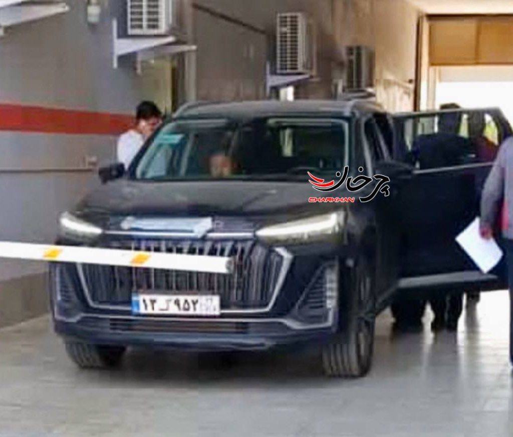 اکسید وی ایکس - EXEED VX IN IRAN در حال تست در ایران مدیران خودرو