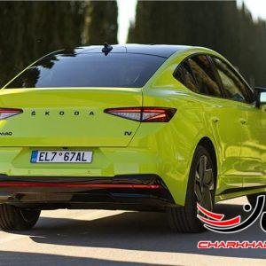 اشکودا انیاک کوپه آی وی آر اس -SKODA ENYAQ COUPE IV RS خودرو برقی پارس ساتر هوشمند