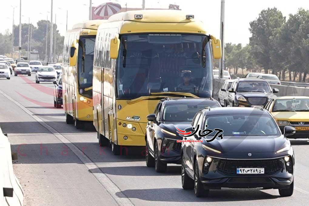 خودروی اسکورت رونالدو و یارانش در تهران چیست؟ خودروی اسکورت رونالدو و یارانش در تهران چیست؟