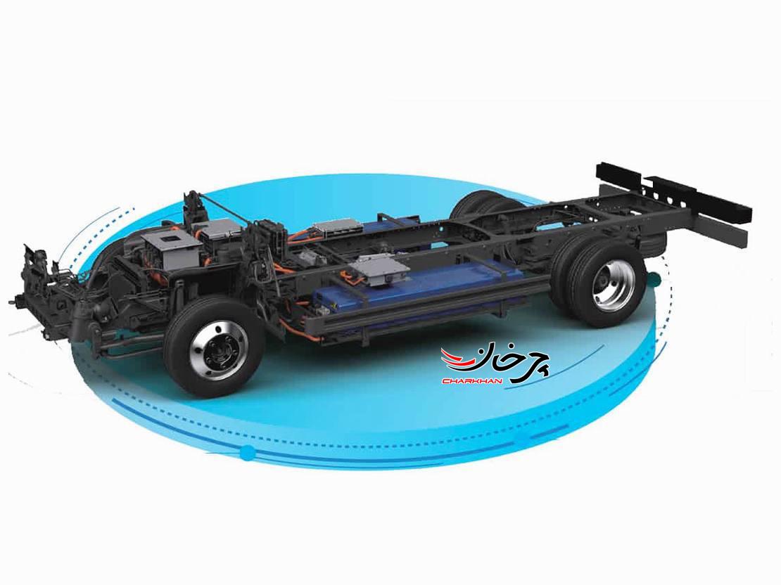 کامیونت فوتون برقی 6 تن سایپا و سایپا دیزل - FOTON EV 6 TON