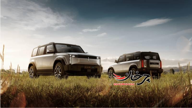 چری از شاسی بلند iCar 03 با پنل خورشیدی و باتری CATL رونمایی کرد!