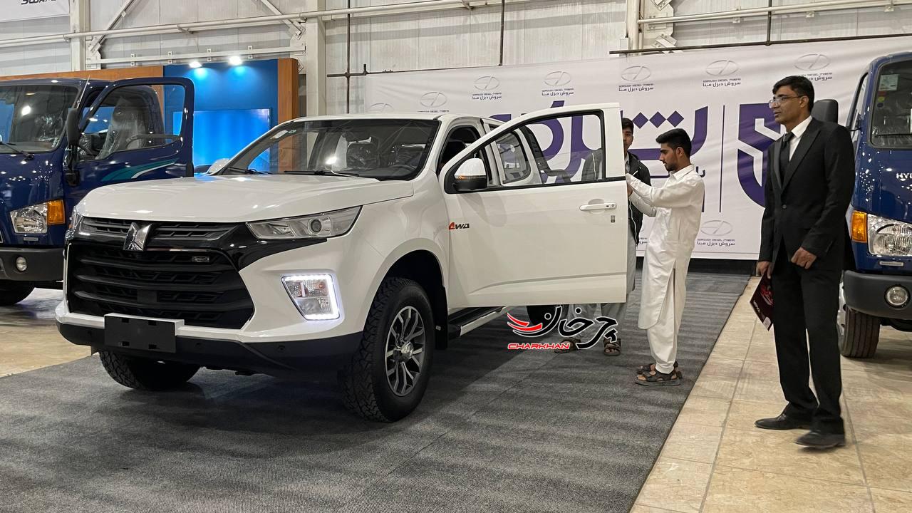 پادران موتور با پیکاپ قدرتمند تاگا در نمایشگاه خودرو زاهدان حضور یافت + شرایط فروش ویژه