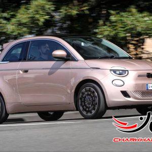 فیات 500 برقی - FIAT 500E خودرو برقی پارسیان موتور مانلی