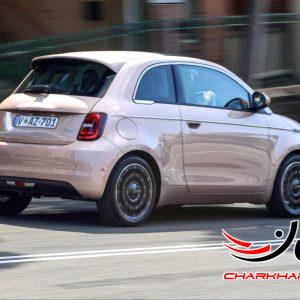 فیات 500 برقی - FIAT 500E خودرو برقی پارسیان موتور مانلی