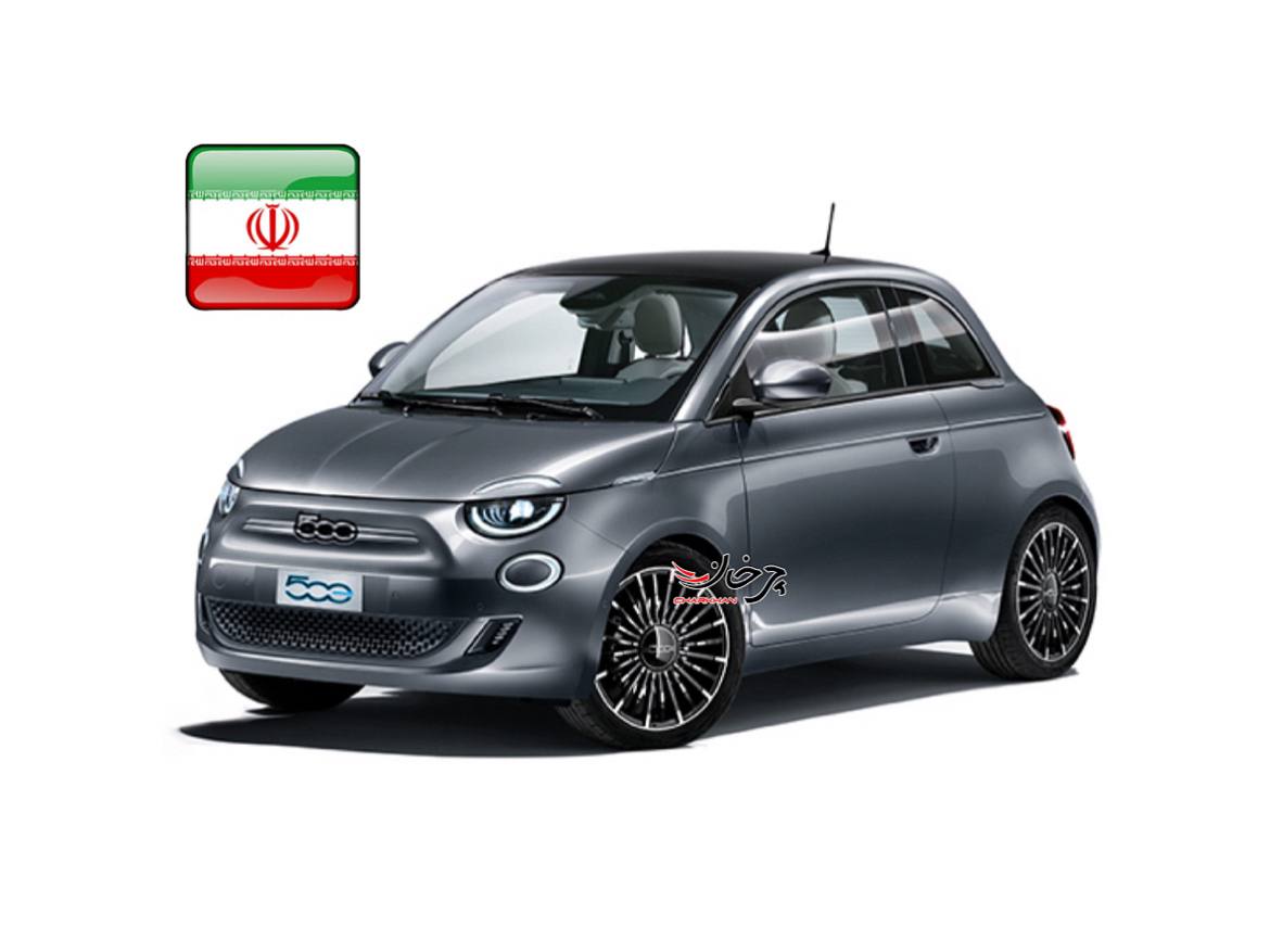 خودرو برقی فیات 500E در لیست خودروهای وارداتی قرار گرفت فیات 500 برقی - FIAT 500E خودرو برقی پارسیان موتور مانلی