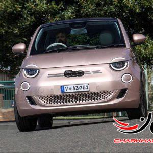 فیات 500 برقی - FIAT 500E خودرو برقی پارسیان موتور مانلی