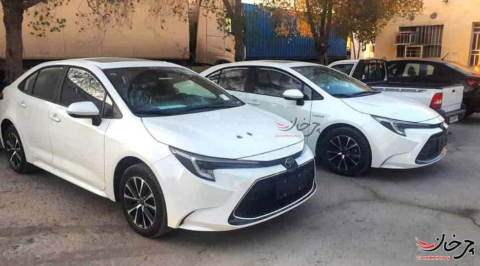 نمونه خودروهای وارداتی تویوتا لوین هیبرید و بنزینی در ایران دیده شدند تویوتا کرولا لوین - TOYOTA COROLLA LEVIN - خودرو وارداتی