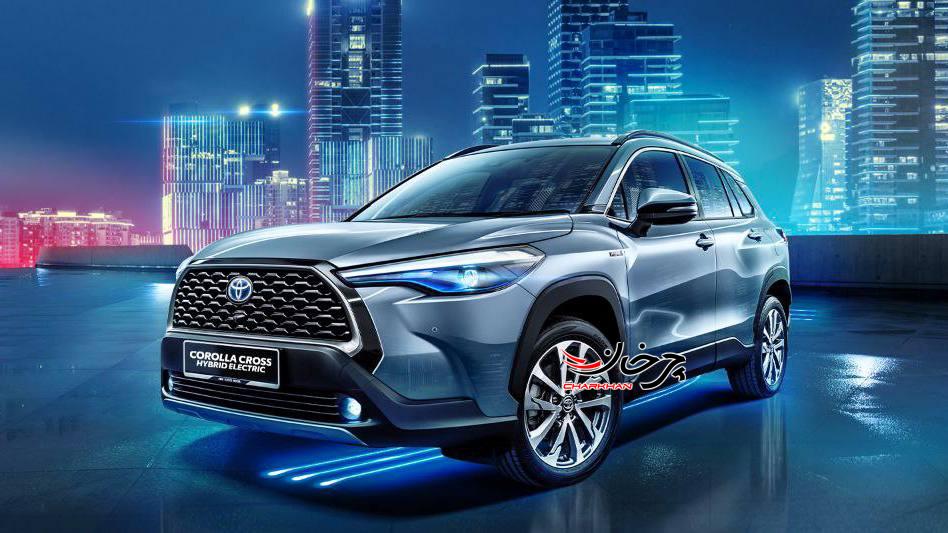 تویوتا کرولا کراس هیبرید - TOYOTA COROLLA CROSS HYBRID